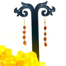 Goldstone Earrings (Creativity & Confidence)