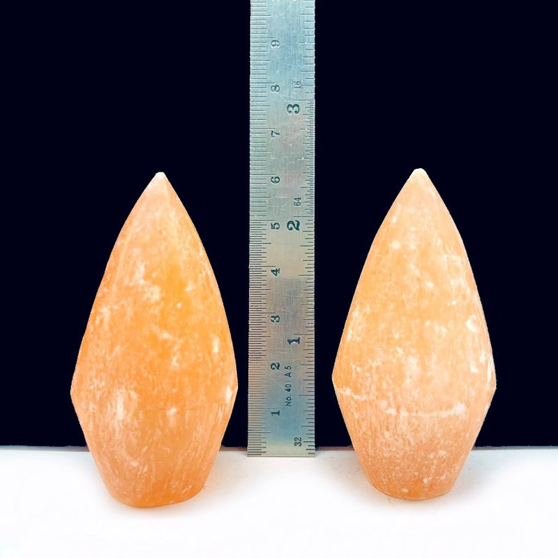 Orange Selenite Flame (Protection & Creativity)