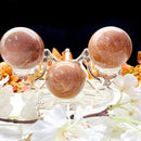 Orange Aventurine Sphere (Luck & Self-Worth)