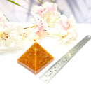 Orange Aventurine Pyramid (Luck & Manifestation)
