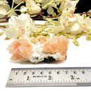 Pink Heulandite on Mordenite Cluster AAA (Heal Emotional Hurt)