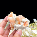 Pink Heulandite on Mordenite Cluster AAA (Heal Emotional Hurt)