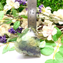 Prehnite Towers Free form with Point & 2 Sides Polished