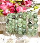 Prehnite Round Bead Bracelet (Release & Letting Go)