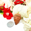 Red Jasper Natural Shape Pendants (Endurance & Passion)