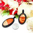 Red Jasper Cabochon Pendants