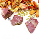 Red Jasper with White Spots Rough