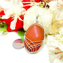 Red Jasper Cabochon Pendants