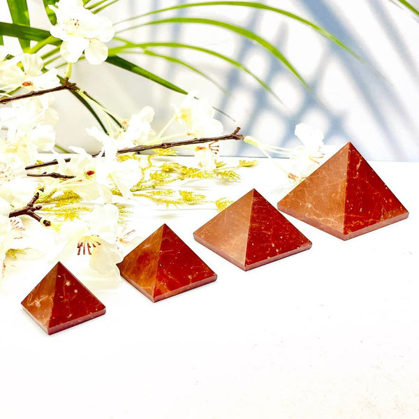 Red Jasper Pyramid (Grounding & Stamina)