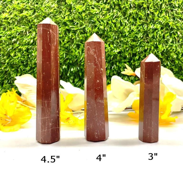 Red Jasper Tower (Vitality and Strength)