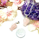 Rose Quartz Pendants - Ariel Collection (Love & Nurture)