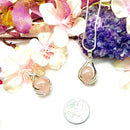 Rose Quartz Pendants - Ariel Collection (Love & Nurture)