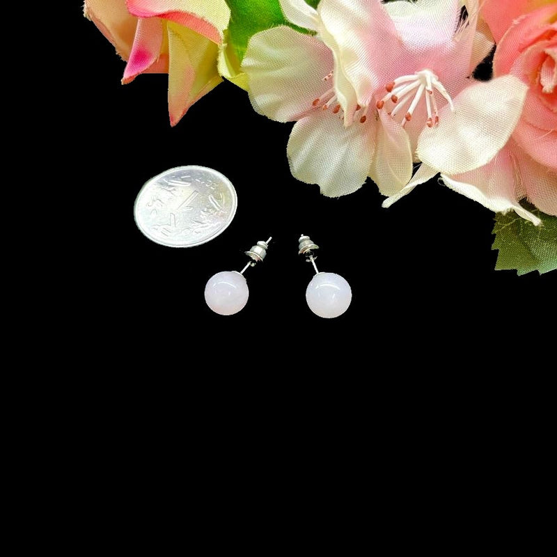 Rose Quartz Earrings (Love & Harmony)