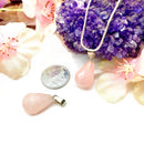 Rose Quartz Pendants - Hestia Collection (Love & Faith)