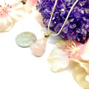 Rose Quartz Pendants - Hestia Collection (Love & Faith)