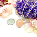 Rose Quartz Tumble Pendants (Love and Romance)