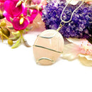 Rose Quartz Cabochon Pendants (Love & Nurture)