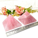 Rose Quartz Pyramid (Love and Harmony)