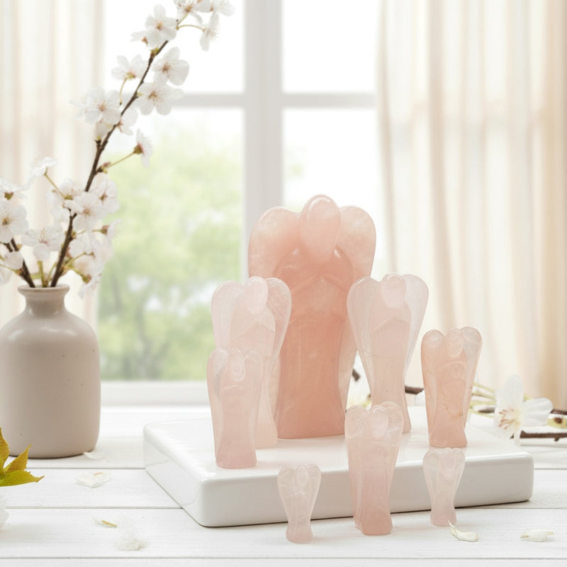 Rose Quartz Angel (Love and Harmony)