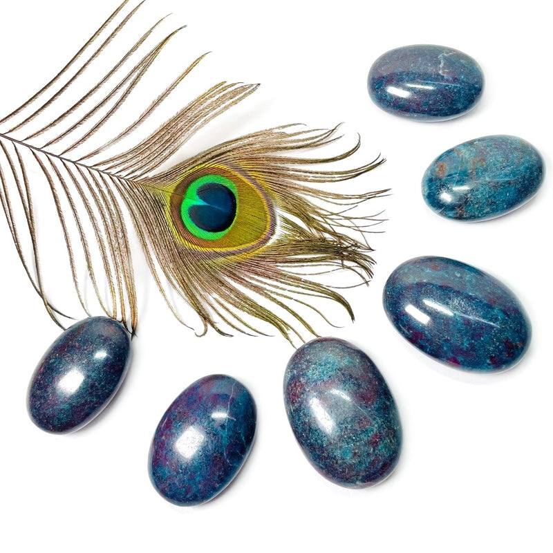 Ruby in Kyanite Palmstone (Heart-based Communication)