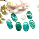 Russian Amazonite Cabochons (Hope and Courage)