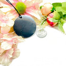 Shungite Round Pendants (Protection & Detoxification)