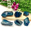 Blue Obsidian / Sieber Agate Rough (Communication)