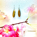 Tiger Eye Earrings (Courage)