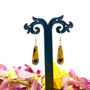 Tiger Eye Earrings (Courage)