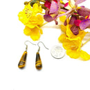 Tiger Eye Earrings (Courage)