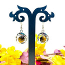 Tiger Eye Earrings (Courage)