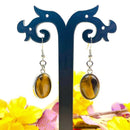Tiger Eye Earrings (Courage)