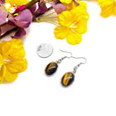 Tiger Eye Earrings (Courage)