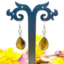 Tiger Eye Earrings (Courage)