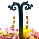 Tiger Eye Earrings (Courage)