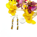 Tiger Eye Earrings (Courage)