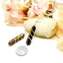 Tiger Eye Pencil Pendants (Release Fear)
