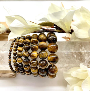 Tiger Eye Bracelet (Willpower and strength)