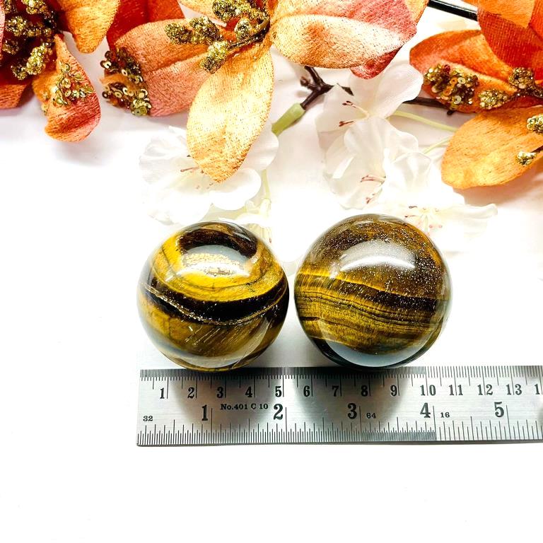 Tiger Eye Sphere (Courage & Confidence)