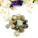 Black Tourmalinated Quartz Tumble (Eliminate negative patterns)