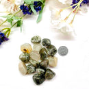 Black Tourmalinated Quartz Tumble (Eliminate negative patterns)