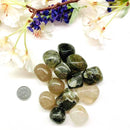 Black Tourmalinated Quartz Tumble (Eliminate negative patterns)