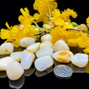 White Opal Tumbles (Luck & Emotional Stability)