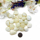 White Banded Agate Tumble (Inner Stability and Perception)