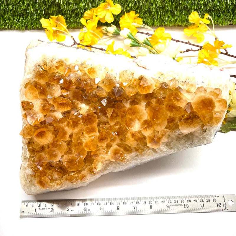 Extra Large Citrine Clusters (Career and Abundance)