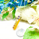 Yellow Aventurine Pencil Pendants