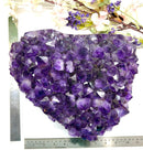 Amethyst Clusters with large points in AAA Extra Quality from Brazil