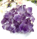 Amethyst Clusters with large points in AAA Extra Quality from Brazil