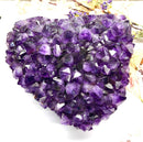 Amethyst Clusters with large points in AAA Extra Quality from Brazil