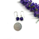 Amethyst Silver Earrings